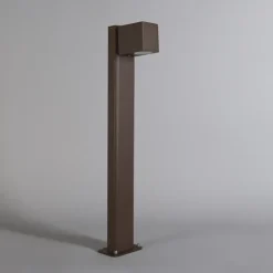 Qazqa staande buitenlampen baleno bronskleurig gu10