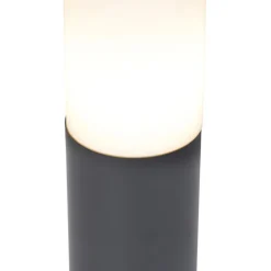 Qazqa staande buitenlampen rox grijs e27