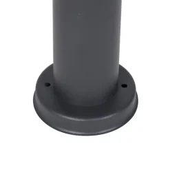 Qazqa staande buitenlampen rox grijs e27