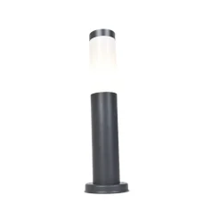 Qazqa staande buitenlampen rox grijs e27