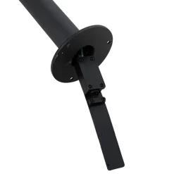 Qazqa staande buitenlampen sfera zwart e27