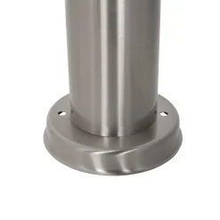 Qazqa staande buitenlampen rox zilverkleurig e27