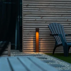 Qazqa staande buitenlampen baleno bronskleurig gu10