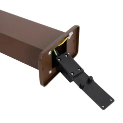 Qazqa staande buitenlampen baleno bronskleurig gu10