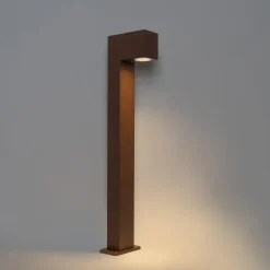 Qazqa staande buitenlampen baleno bronskleurig gu10