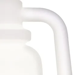 Qazqa staande buitenlampen storm wit e27