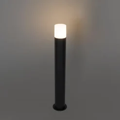 Qazqa staande buitenlampen odense zwart e27