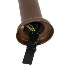 Qazqa staande buitenlampen rox bronskleurig e27