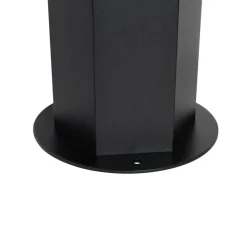 Qazqa staande buitenlampen denmark zwart e27