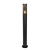 Qazqa staande buitenlampen rox zwart e27