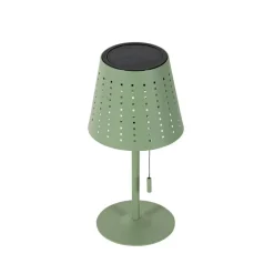 Qazqa tafellampen ferre groen geïntegreerde led