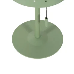 Qazqa tafellampen ferre groen geïntegreerde led