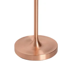 Qazqa tafellampen granny retro bruin geïntegreerde led