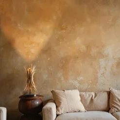 Qazqa tafellampen wesley goudkleurig e27