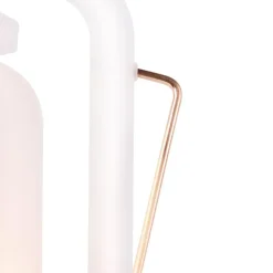 Qazqa tuinlantaarns storm wit geïntegreerde led