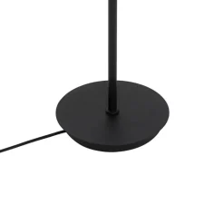 Qazqa vloerlampen athens zwart g9