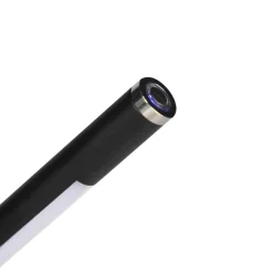 Qazqa vloerlampen berdien fl zwart geïntegreerde led