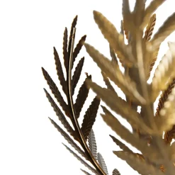 Qazqa vloerlampen botanica goudkleurig e27