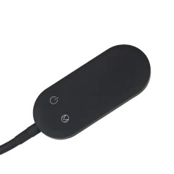 Qazqa vloerlampen botot zwart geïntegreerde led