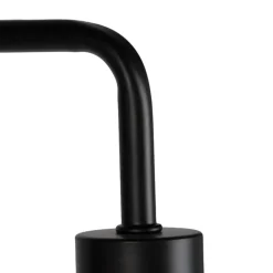 Qazqa vloerlampen facil zwart e27