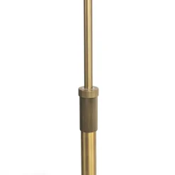 Qazqa vloerlampen ladas bruin e27