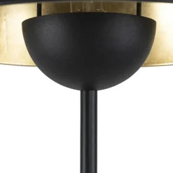 Qazqa vloerlampen magnax zwart e27