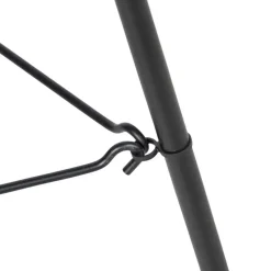 Qazqa vloerlampen manila beige e27