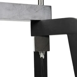 Qazqa vloerlampen puros taupe e27