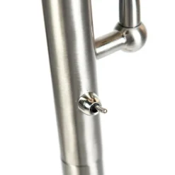 Qazqa vloerlampen retro grijs e27