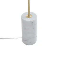 Qazqa vloerlampen rid goudkleurig e27