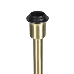 Qazqa vloerlampen simplo goudkleurig e27