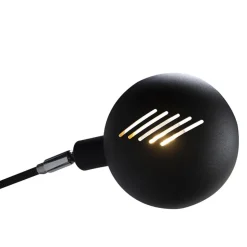 Qazqa vloerlampen sixties zwart e14