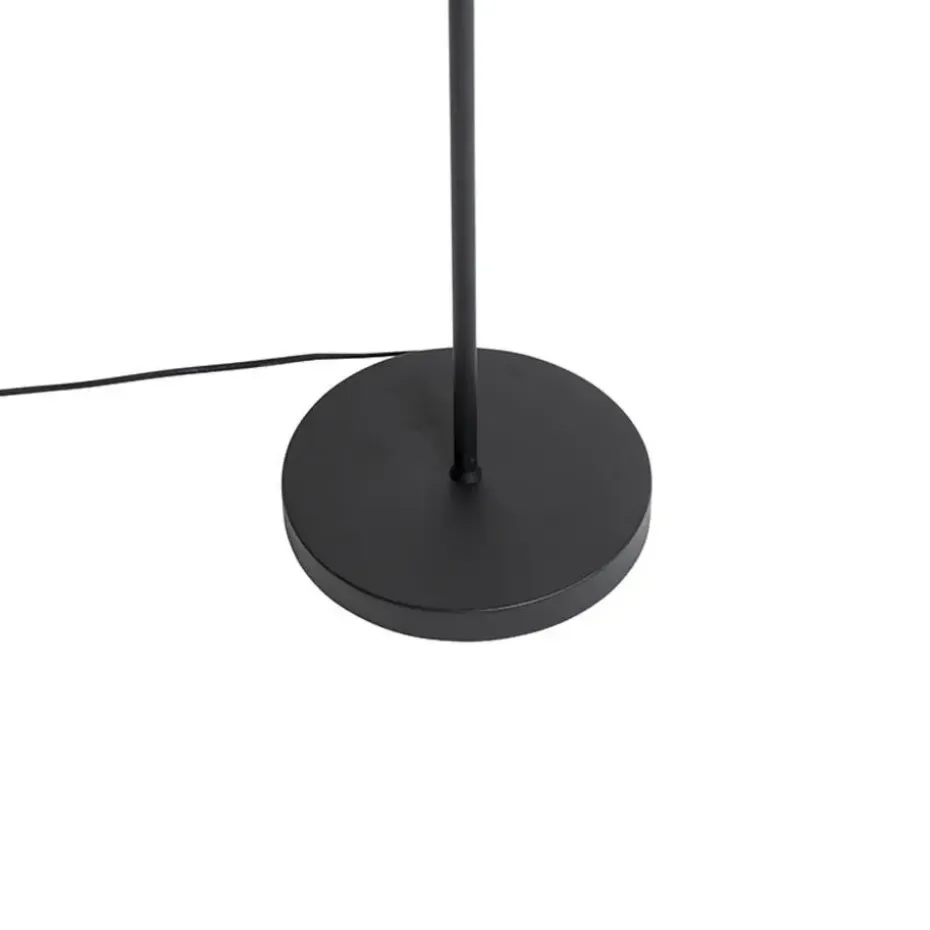 Qazqa vloerlampen stijn goudkleurig e27