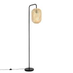 Qazqa vloerlampen yvonne crème e27