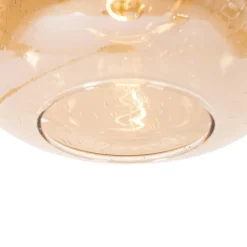 Qazqa vloerlampen zuzanna oranje e27