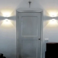 Qazqa wandlampen amy zilverkleurig g9