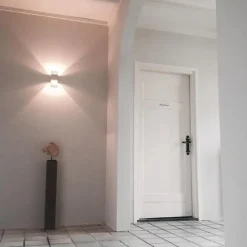 Qazqa wandlampen amy zilverkleurig g9