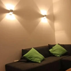 Qazqa wandlampen amy zilverkleurig g9