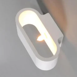 Qazqa wandlampen arles wit g9