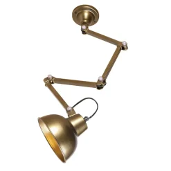 Qazqa wandlampen avon bruin e27