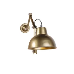 Qazqa wandlampen avon bruin e27