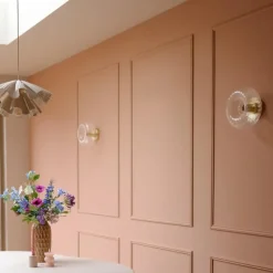 Qazqa wandlampen ayesha goudkleurig e27