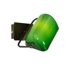 Qazqa wandlampen banker bruin e27