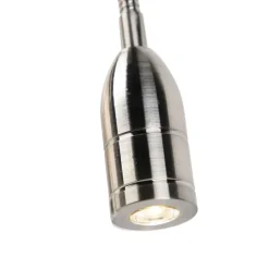 Qazqa wandlampen bergamo wit e27