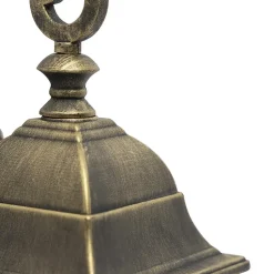 Qazqa wandlampen buiten london bruin e27