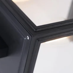 Qazqa wandlampen buiten sutton zwart e27