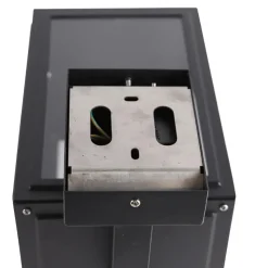 Qazqa wandlampen buiten sutton zwart e27