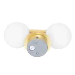 Qazqa wandlampen cederic goudkleurig g9