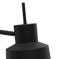 Qazqa wandlampen chappie zwart e27