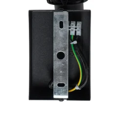 Qazqa wandlampen chon zwart e27